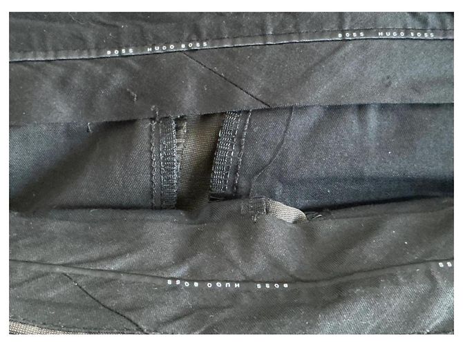 Fato Hugo Boss em lã Cerruti cinzento Cinza - vista 9