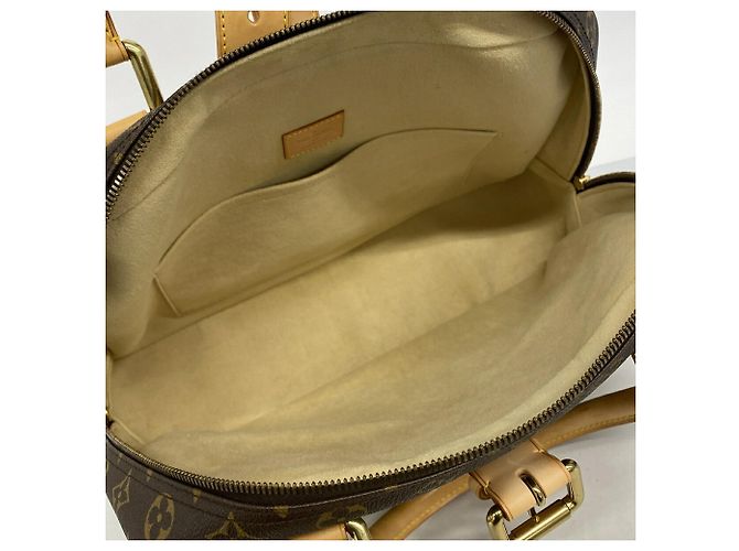 Borsa Louis Vuitton Monogram Manhattan GM Marrone - vista 4