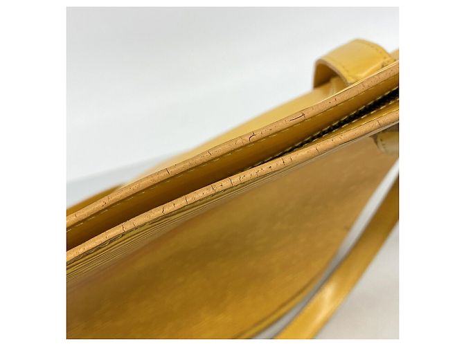 Borsa a Spalla Louis Vuitton Epi Saint Jacques Giallo - vista 9