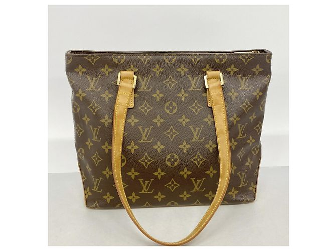 Borsa Tote Louis Vuitton Monogram Cabas Piano Marrone - vista 11
