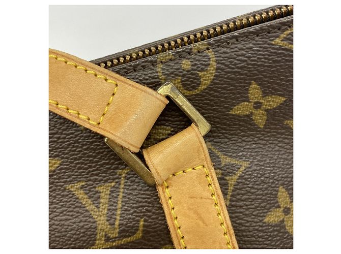 Borsa Tote Louis Vuitton Monogram Cabas Piano Marrone - vista 9