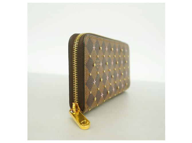 Cartera Zippy Damier Studded Louis Vuitton Rosa Damier ebene - vista 2