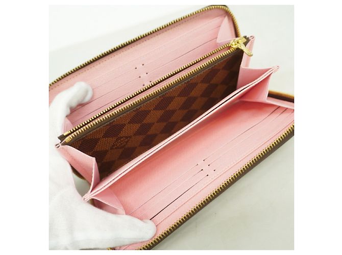 Cartera Zippy Damier Studded Louis Vuitton Rosa Damier ebene - vista 3
