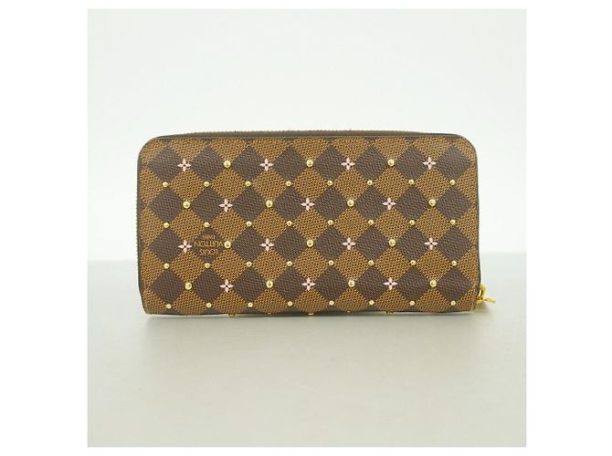 Cartera Zippy Damier Studded Louis Vuitton Rosa Damier ebene - vista 8