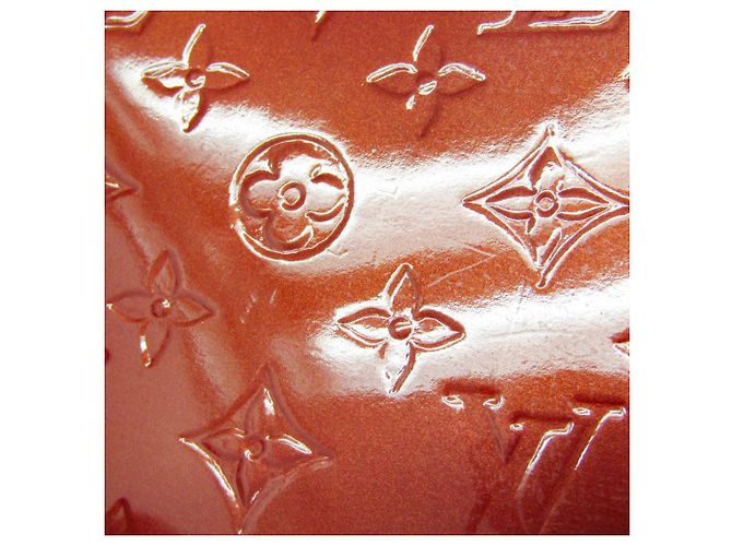 Borsa Louis Vuitton Monogram Vernis Alma GM Rosso - vista 11