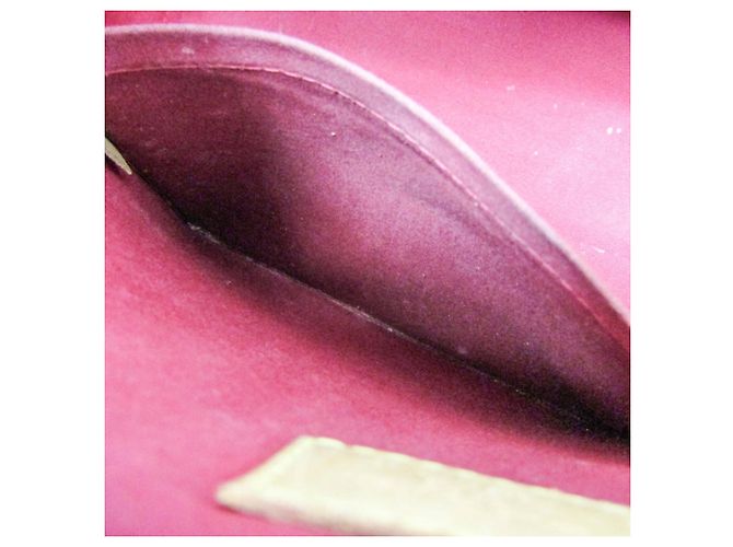 Borsa Louis Vuitton Monogram Vernis Alma GM Rosso - vista 18