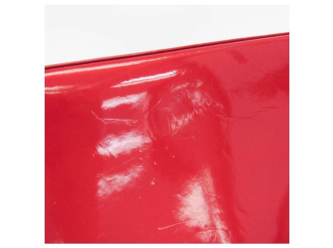 Borsa Louis Vuitton Monogram Vernis Alma GM Rosso - vista 7