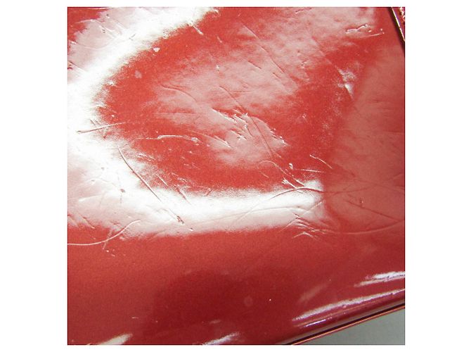 Borsa Louis Vuitton Monogram Vernis Alma GM Rosso - vista 8