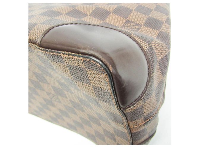 Borsa a Spalla Louis Vuitton Damier Hampstead MM Marrone Damier ebene - vista 5