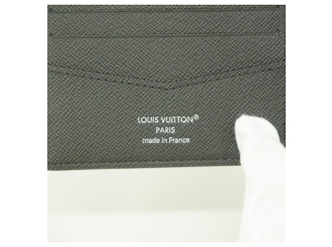 Slender Louis Vuitton Monogram Eclipse Reverse Bill Wallet Brown - view 4