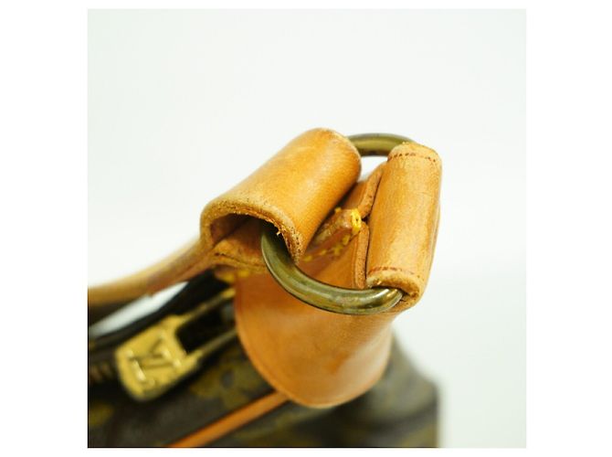 Borsa a Spalla Louis Vuitton Monogram Boulogne 30 Marrone - vista 8