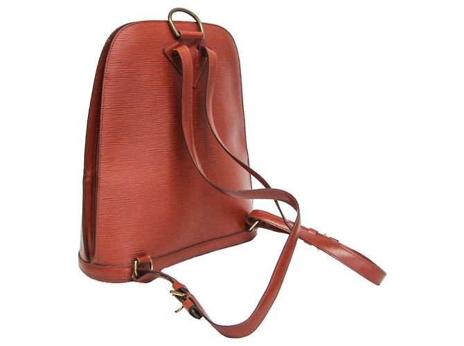 Zaino Louis Vuitton Epi Gobelin M52293 da donna Marrone - vista 2