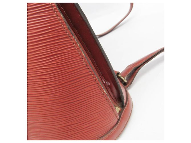 Zaino Louis Vuitton Epi Gobelin M52293 da donna Marrone - vista 8