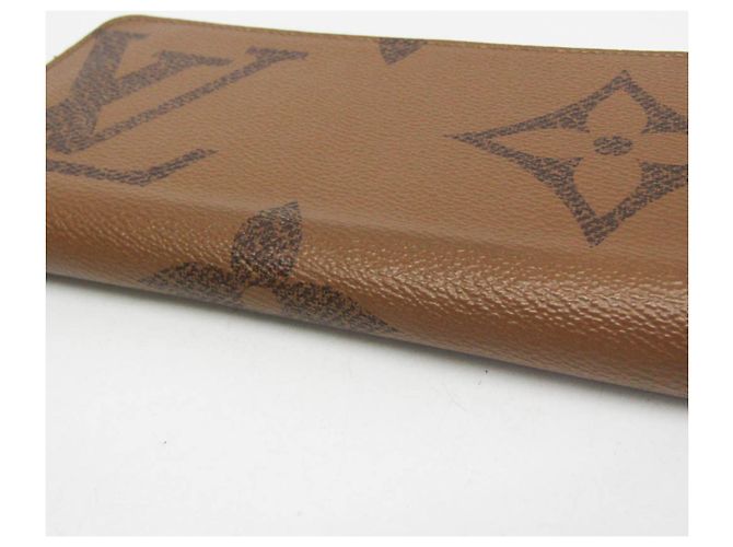 Louis Vuitton Monogram Reverse Zippy Wallet Braun - Ansicht 11