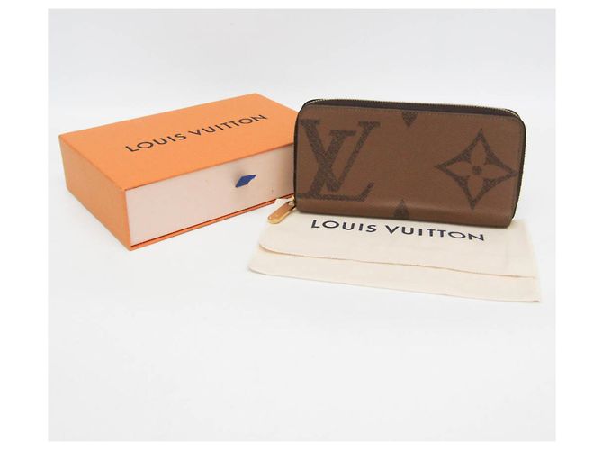 Louis Vuitton Monogram Reverse Zippy Wallet Braun - Ansicht 2