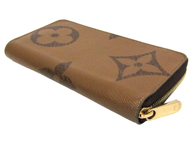 Louis Vuitton Monogram Reverse Zippy Wallet Braun - Ansicht 3