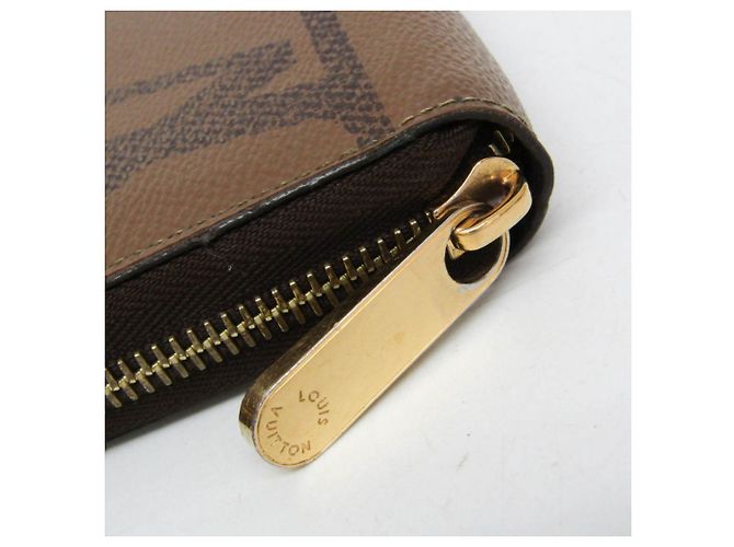 Louis Vuitton Monogram Reverse Zippy Wallet Braun - Ansicht 8