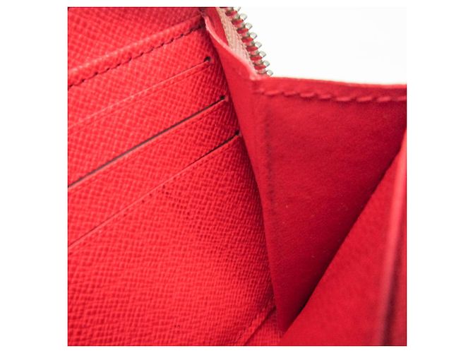 Louis Vuitton Epi LV x YK Zippy Wallet Yayoi Kusama Bianco Rosso - vista 11
