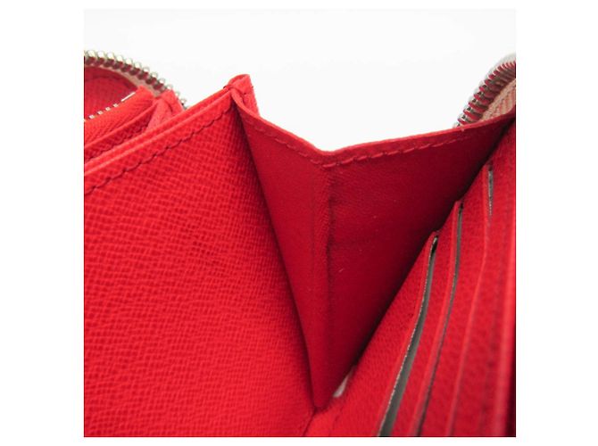 Louis Vuitton Epi LV x YK Zippy Wallet Yayoi Kusama Bianco Rosso - vista 12