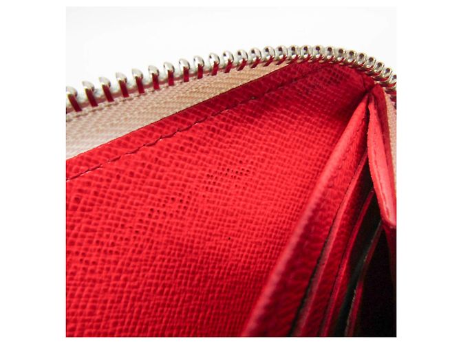 Louis Vuitton Epi LV x YK Zippy Wallet Yayoi Kusama Bianco Rosso - vista 13