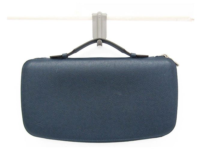 Organizer Organizzatore da viaggio Louis Vuitton Taiga Atoll M30653 Blu - vista 11