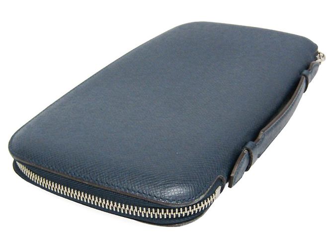 Organizer Organizzatore da viaggio Louis Vuitton Taiga Atoll M30653 Blu - vista 2