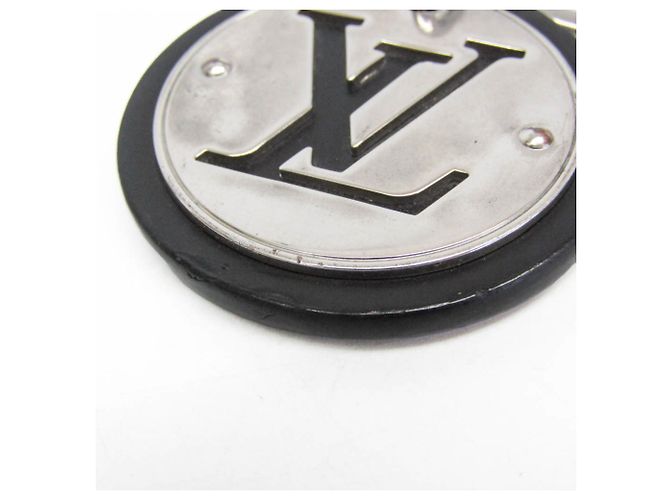 Portachiavi Louis Vuitton LV Circle M67362 Nero Argento - vista 8