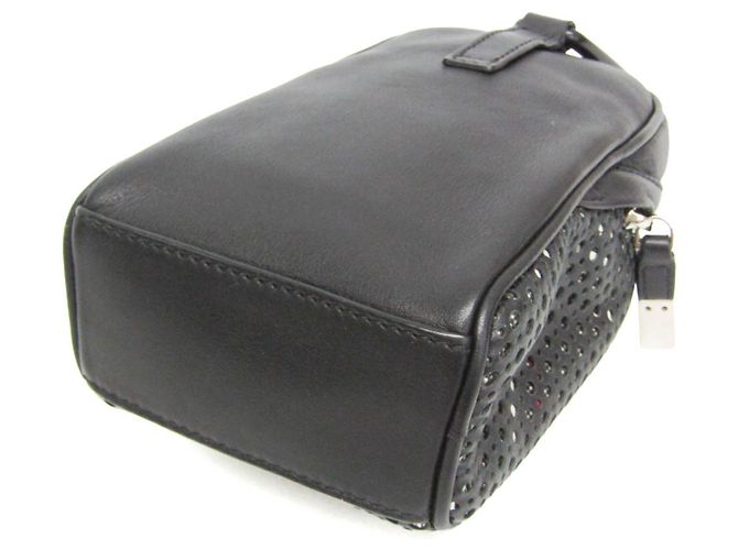 Christian Dior Pochette Small Dior Homme con moschettone Nero - vista 2