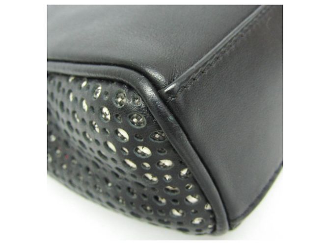 Christian Dior Pochette Small Dior Homme con moschettone Nero - vista 4
