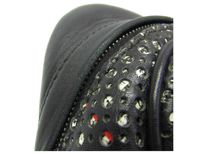 Christian Dior Pochette Small Dior Homme con moschettone Nero - vista 7