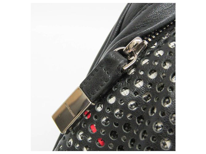Christian Dior Pochette Small Dior Homme con moschettone Nero - vista 8