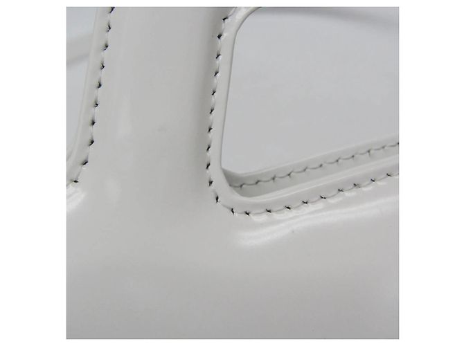 Borsa Salvatore Ferragamo Gancini Wanda Bianco - vista 10