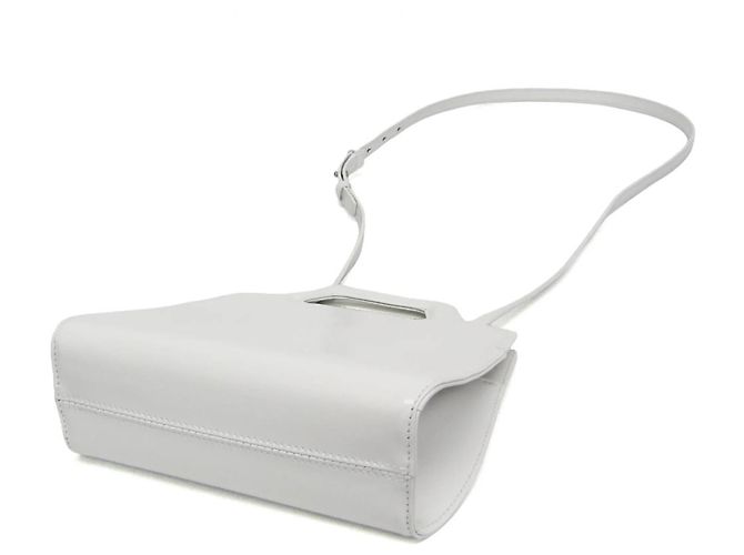 Borsa Salvatore Ferragamo Gancini Wanda Bianco - vista 3