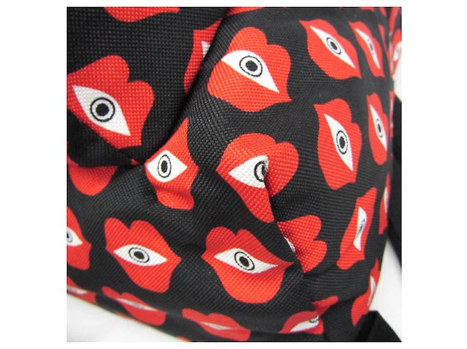Céline Zaino Celine TELEPATHIC LOVE PRINT Nero Rosso - vista 5