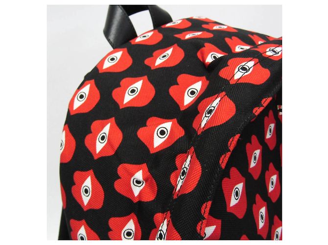 Céline Zaino Celine TELEPATHIC LOVE PRINT Nero Rosso - vista 8