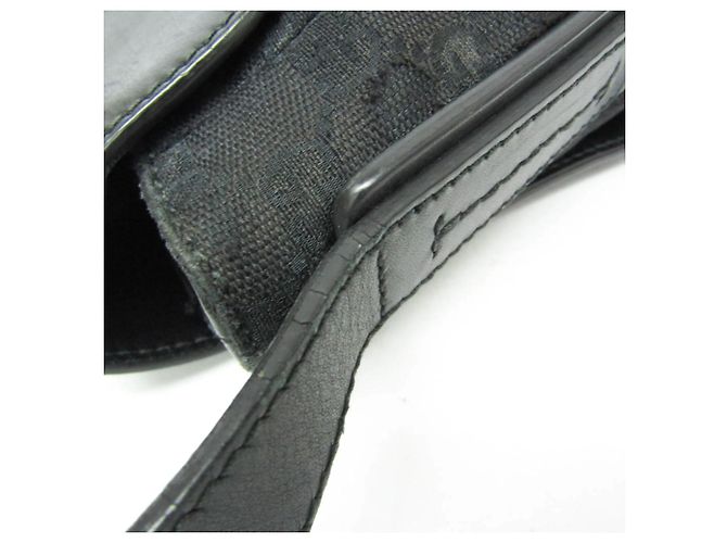 Borsa a tracolla Gucci GG Canvas Nero - vista 10