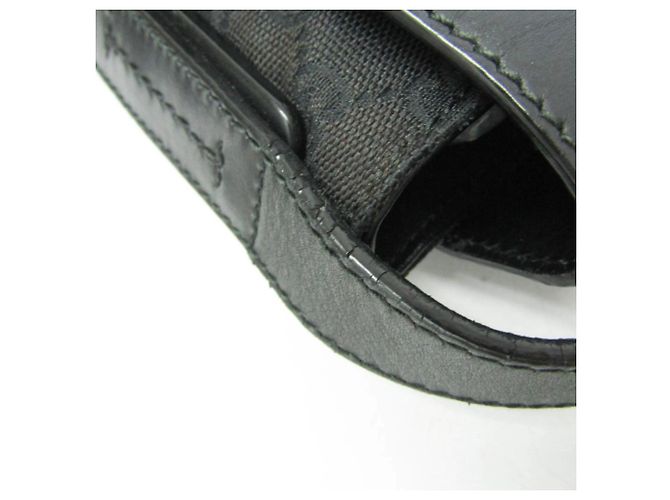 Borsa a tracolla Gucci GG Canvas Nero - vista 11