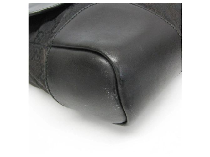 Borsa a tracolla Gucci GG Canvas Nero - vista 5