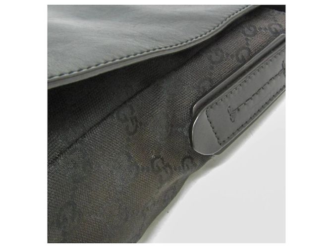 Borsa a tracolla Gucci GG Canvas Nero - vista 6