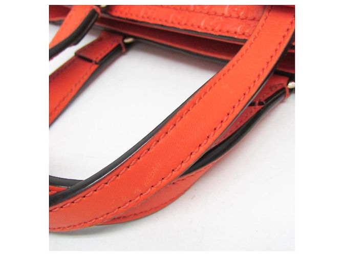 Borsa a mano/Borsa a tracolla in pelle MicroGuccissima arancione Gucci - vista 13