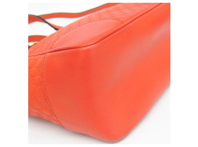 Borsa a mano/Borsa a tracolla in pelle MicroGuccissima arancione Gucci - vista 6