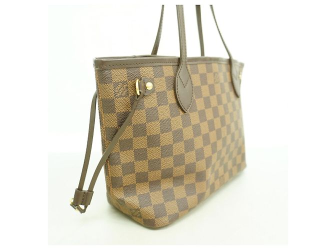 Borsa Tote Louis Vuitton Damier Neverfull PM N51109 Ebene Damier ebene - vista 2