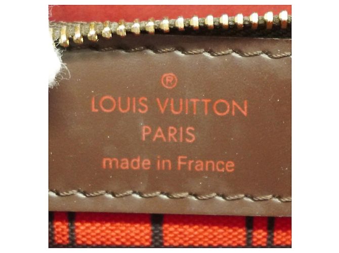 Borsa Tote Louis Vuitton Damier Neverfull PM N51109 Ebene Damier ebene - vista 5