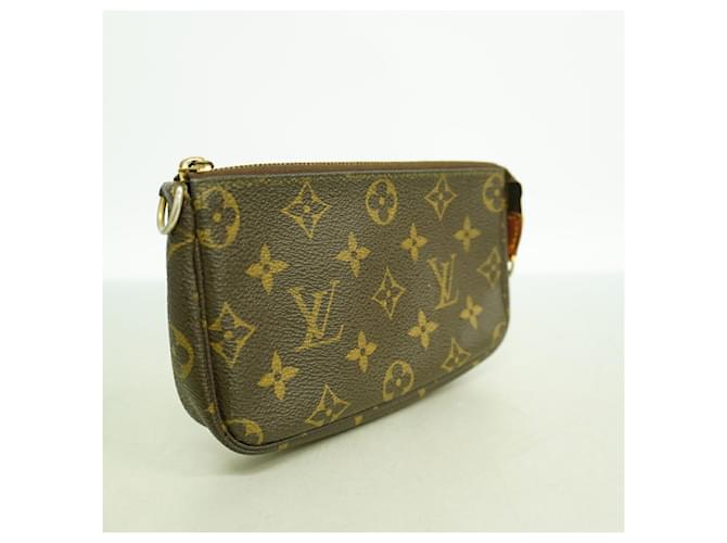 Louis Vuitton Monogram Mini Pochette Accessoires M58009 Marrone - vista 2