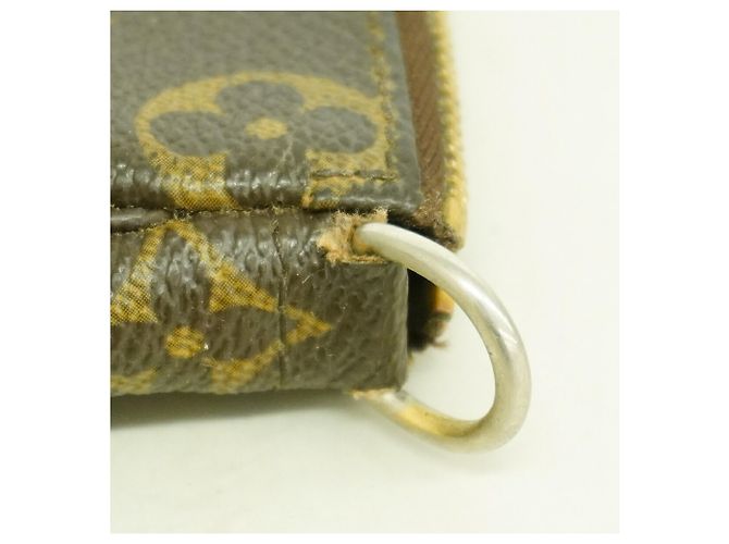 Louis Vuitton Monogram Mini Pochette Accessoires M58009 Marrone - vista 7
