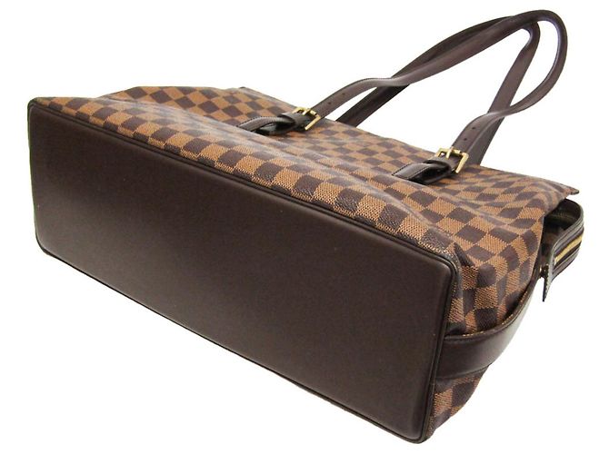 Borsa a tracolla Louis Vuitton Damier Chelsea N51119 da donna Marrone Damier ebene - vista 2