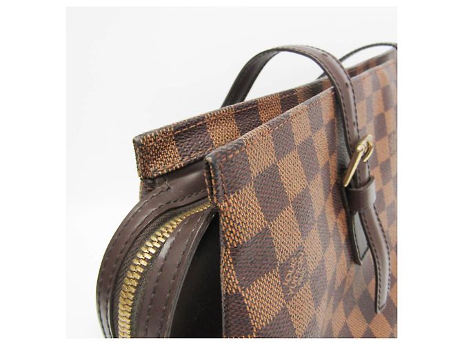 Borsa a tracolla Louis Vuitton Damier Chelsea N51119 da donna Marrone Damier ebene - vista 7