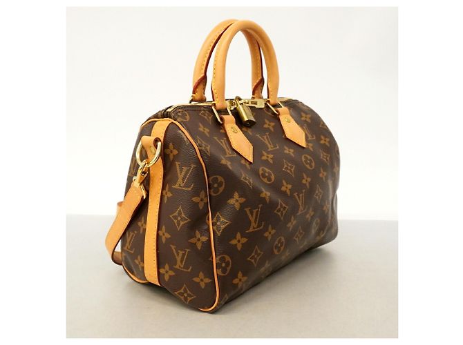 Louis Vuitton Monogram Speedy Bandoulière 25 Handtasche Braun - Ansicht 2