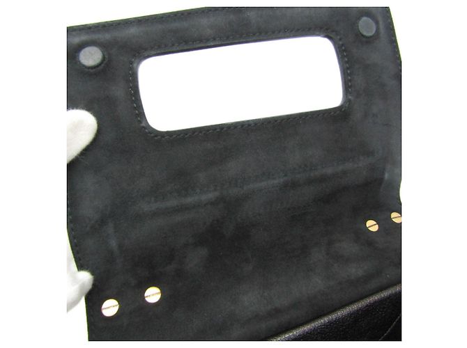 Borsa a mano in pelle da donna Christian Dior JADIOR Nero - vista 13