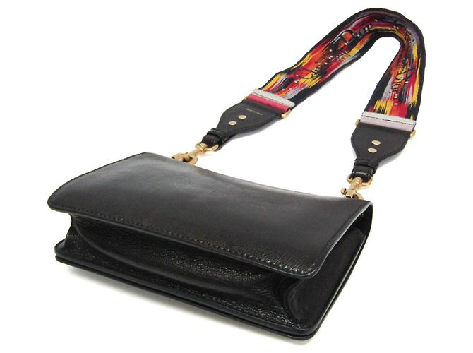 Borsa a mano in pelle da donna Christian Dior JADIOR Nero - vista 2
